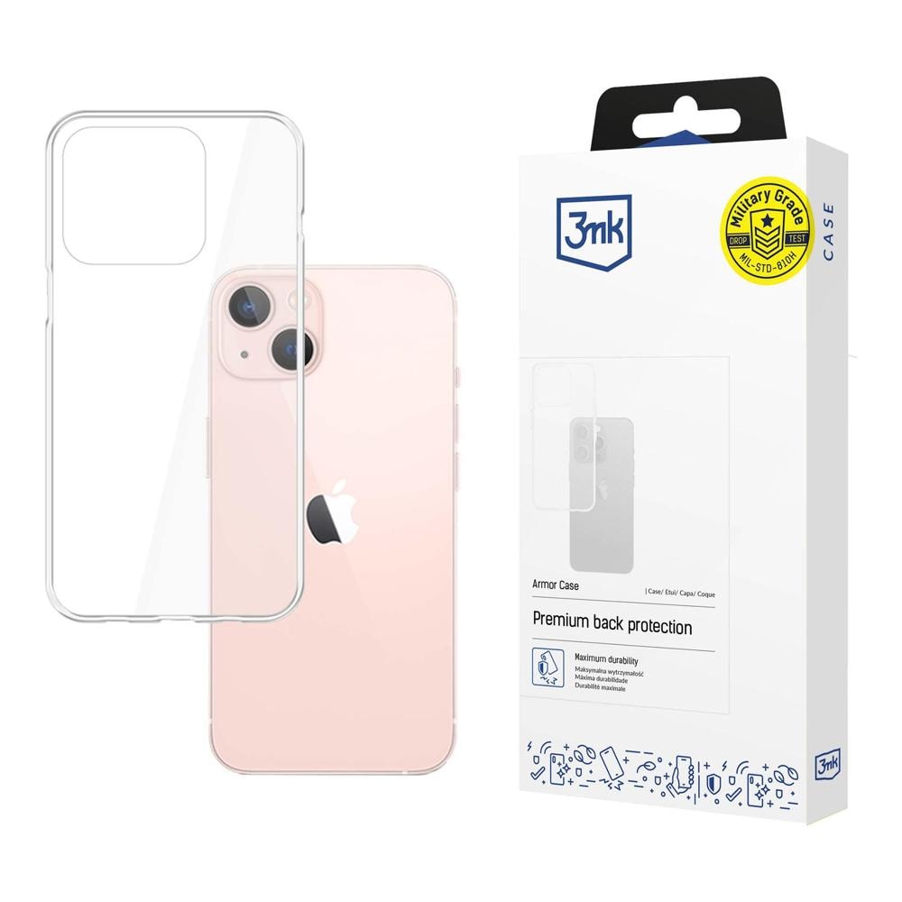 Skal till iPhone 14 Plus från serien 3mk Armor Case – genomskinligt