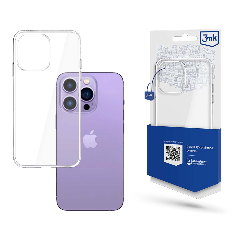 Apple iPhone 14 Pro Max – 3mk genomskinligt skal