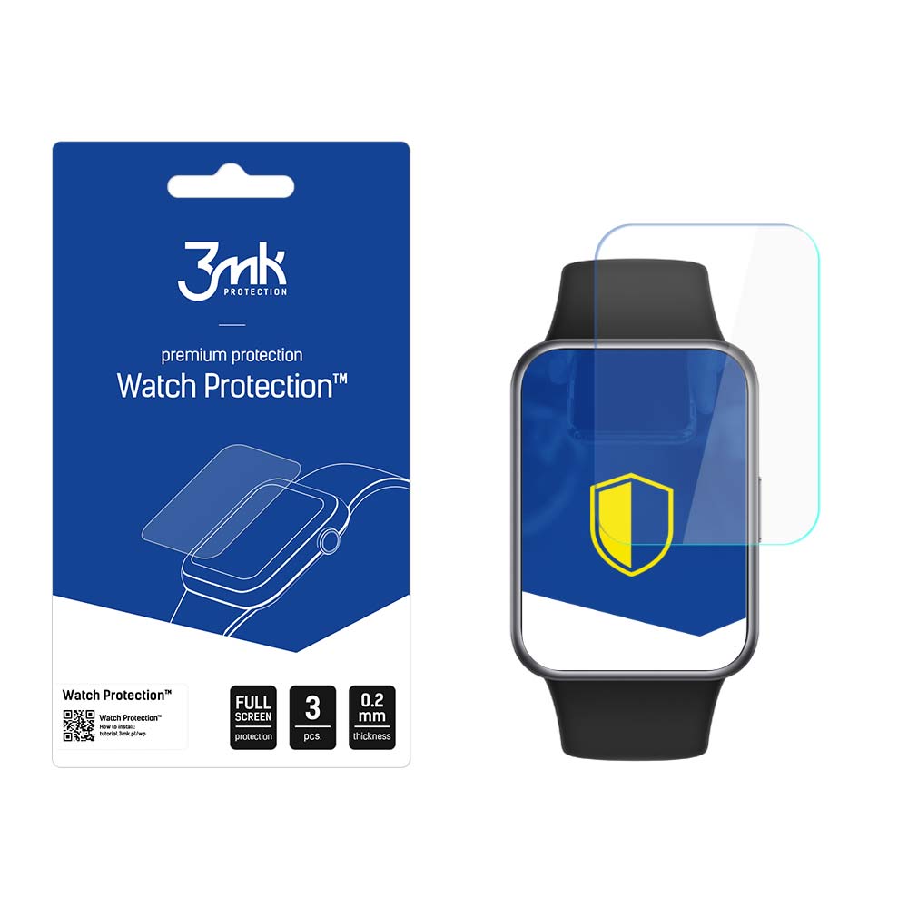 3mk Watch Protection™ mot ARC+ skyddsfilm för Huawei Watch Fit 2