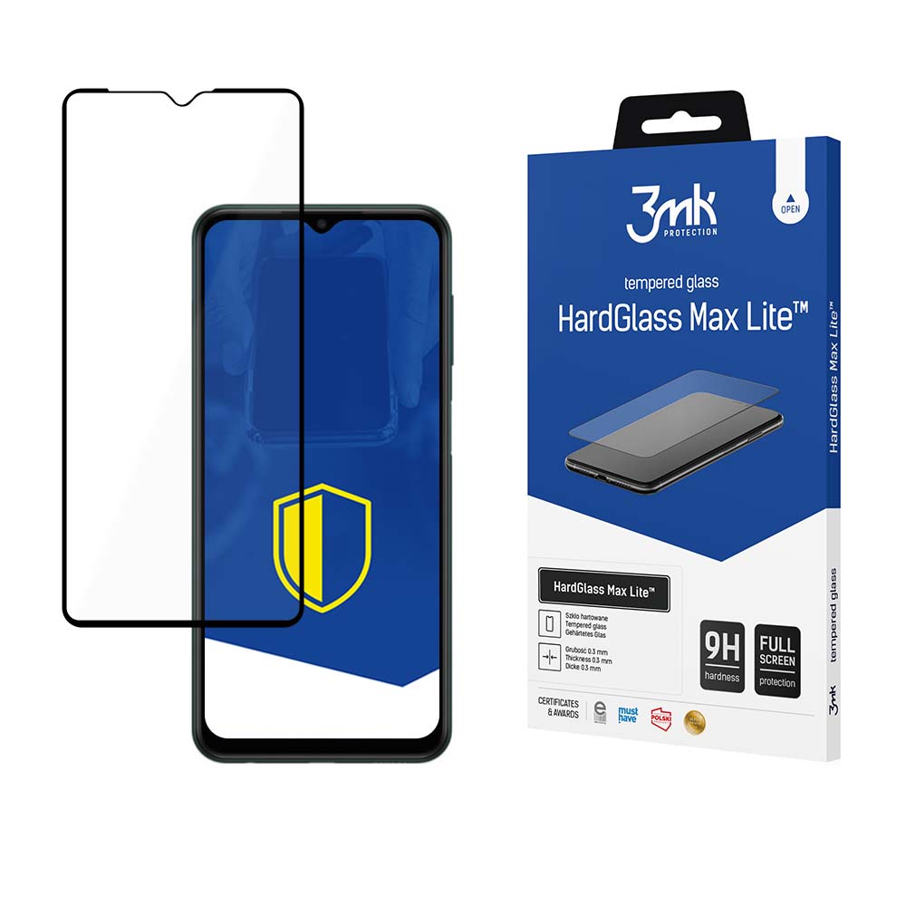 9H 3mk HardGlass Max Lite™-glas till Samsung Galaxy M13 4G