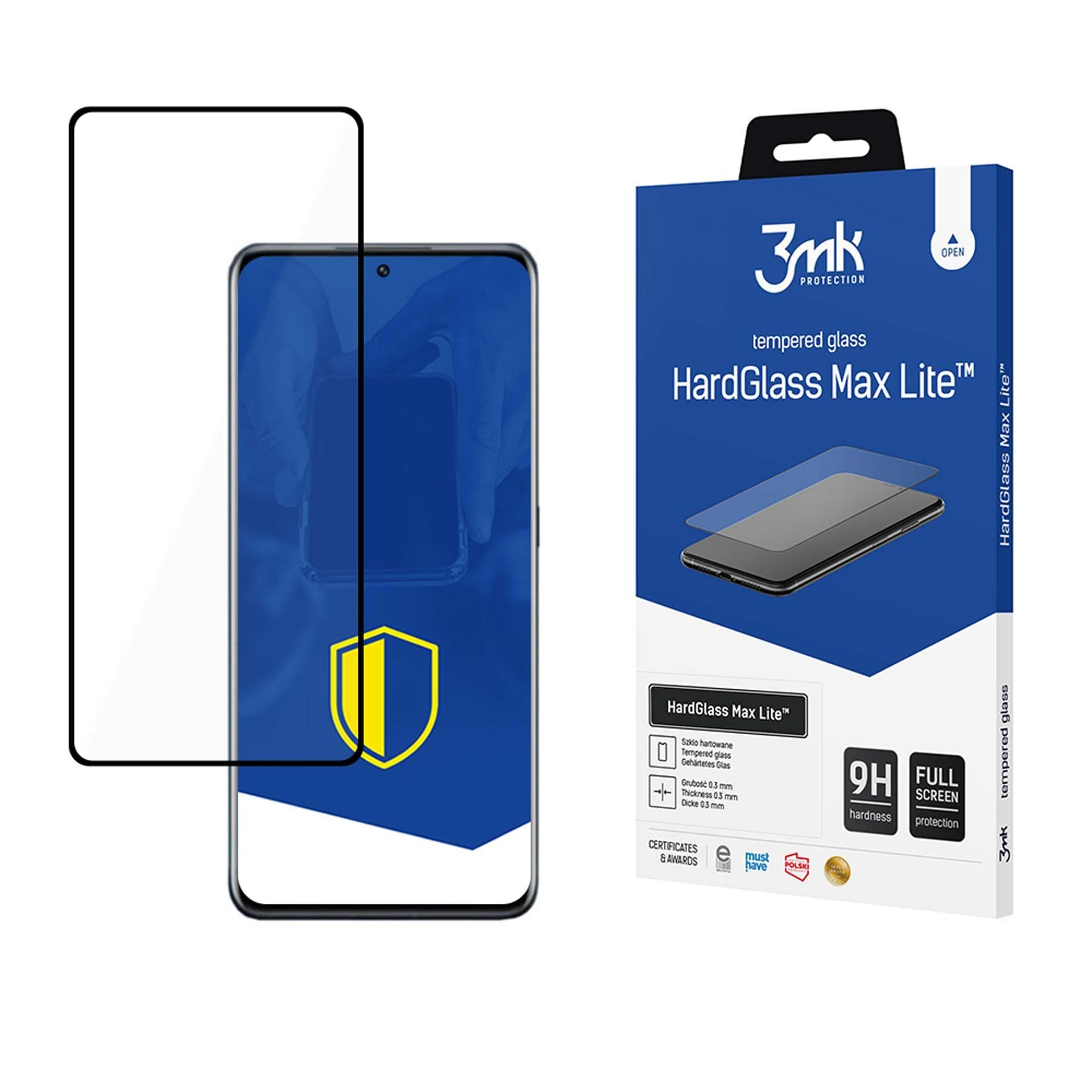 3mk HardGlass Max Lite™ härdat glas till Xiaomi 12 / 12X