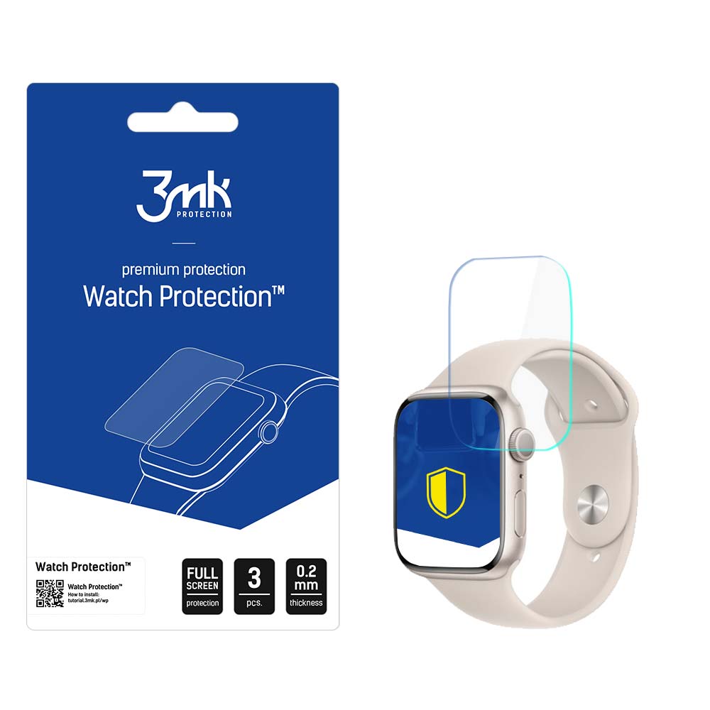 Apple Watch 8/9 41 mm – 3mk Watch Protection™ mot ARC+