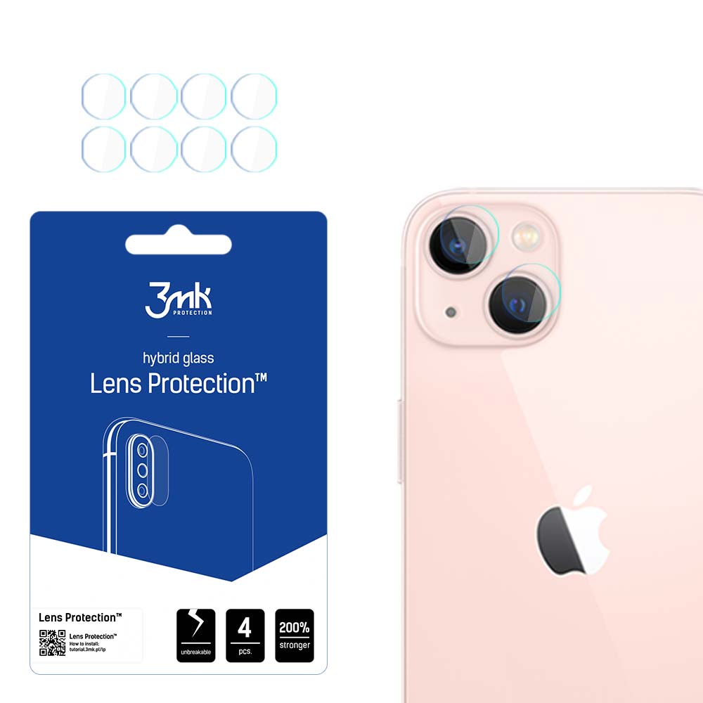 Kameraglas för iPhone 14 7H för 3mk Lens Protection-serien