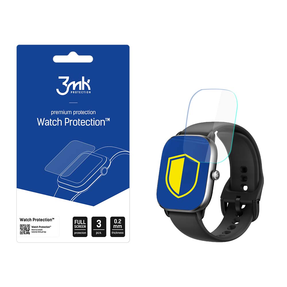 3mk Watch Protection™ mot ARC+ skyddsfilm för Amazfit GTS 4 Mini