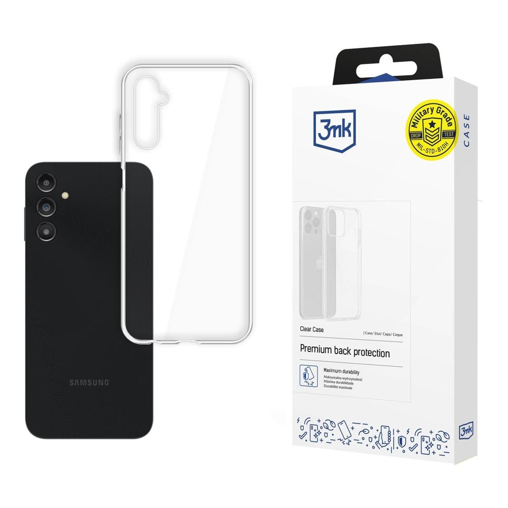 3mk genomskinligt skal till Samsung Galaxy A14 4G / 5G – transparent
