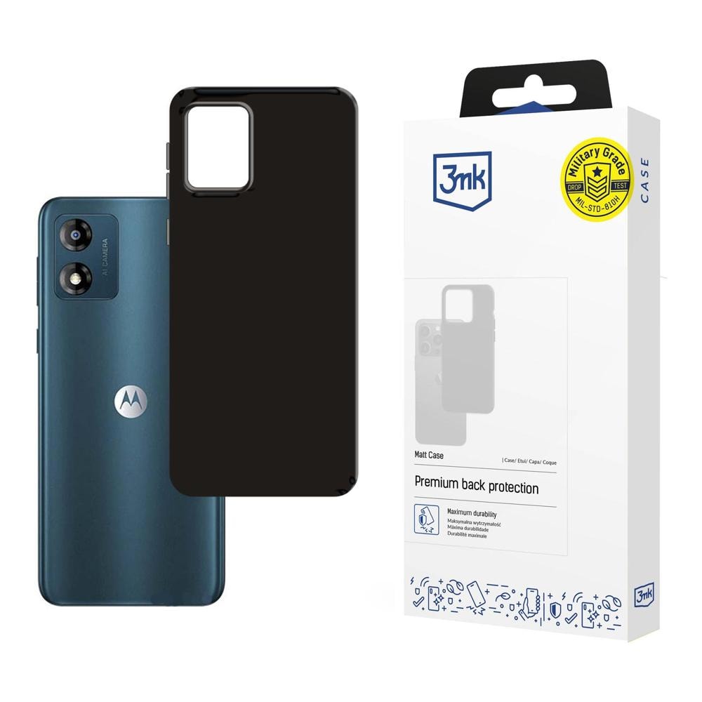 3mk matt skal till Motorola Moto E13 – Svart