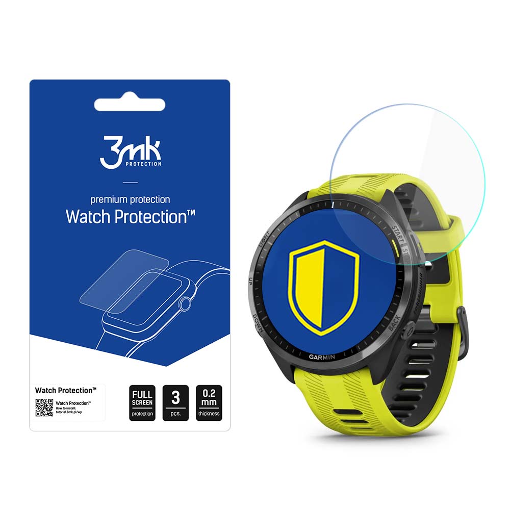 3mk Watch Protection™ v. ARC+ skyddsfilm för Garmin Forerunner 965