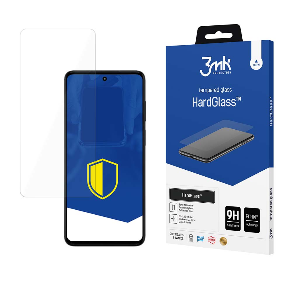 9H 3mk HardGlass™-glas till Motorola Moto G82 5G