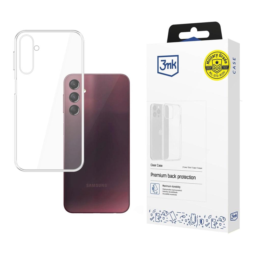 3mk genomskinligt skal till Samsung Galaxy A24 4G – transparent