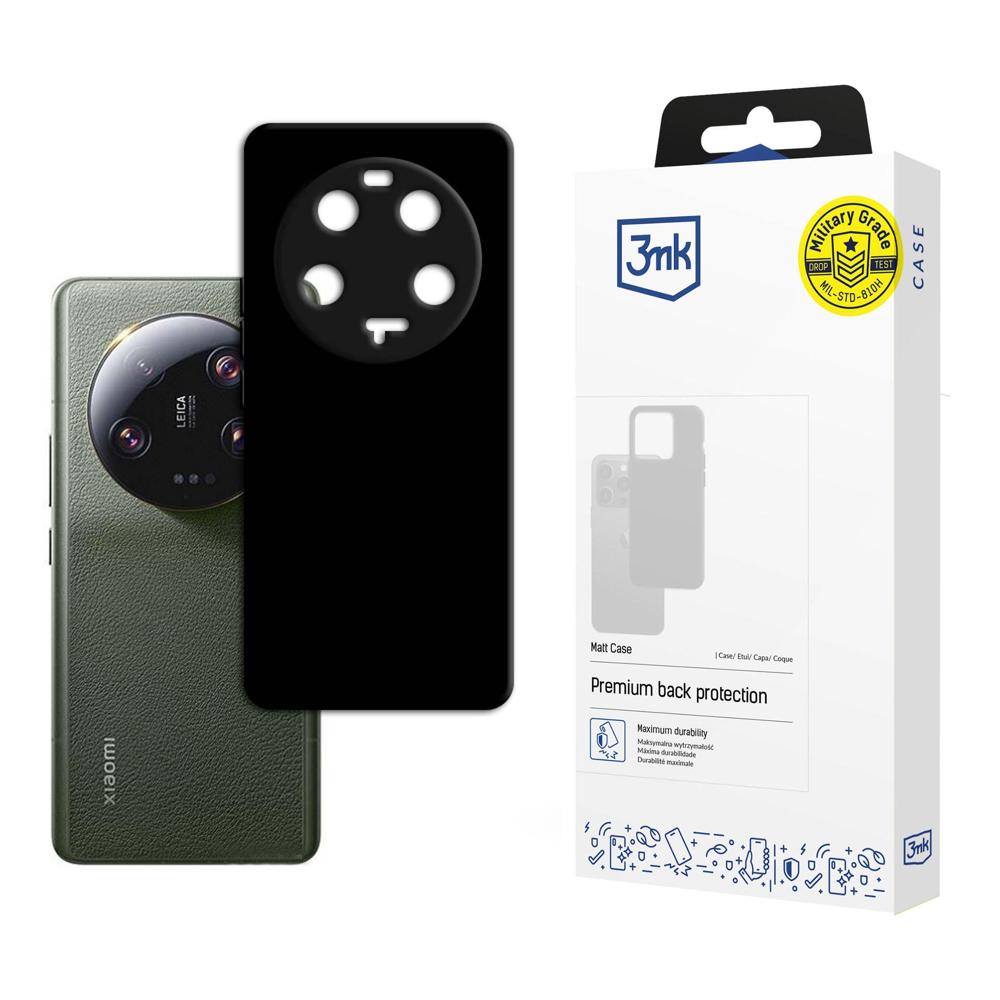 Xiaomi 13 Ultra 5G – 3mk matt skal, svart
