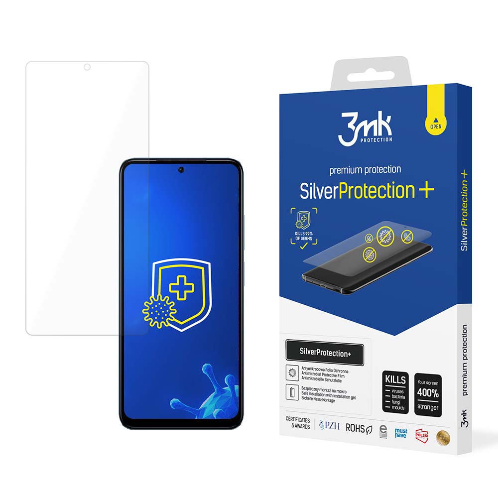 3mk SilverProtection+ skyddsfilm för Xiaomi Redmi Note 12s