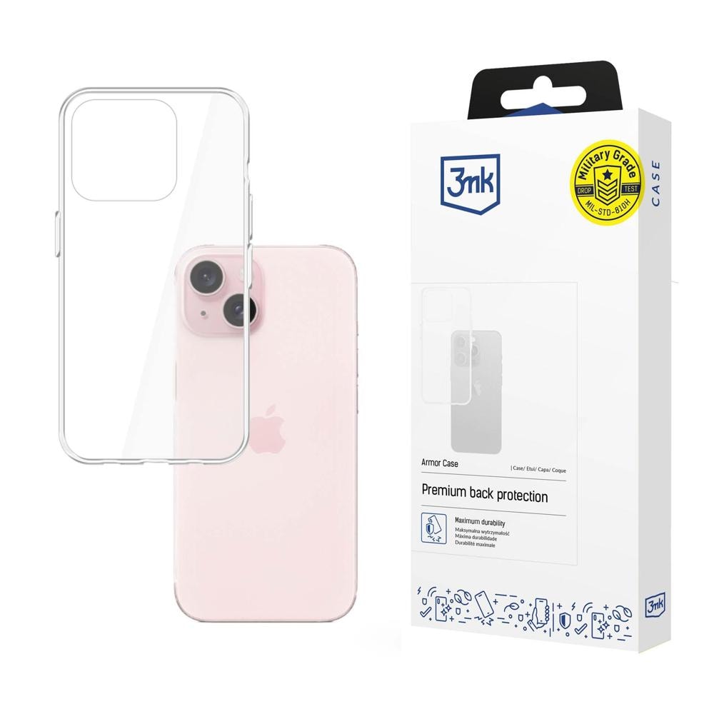 Apple iPhone 15 – 3mk Armor-skal