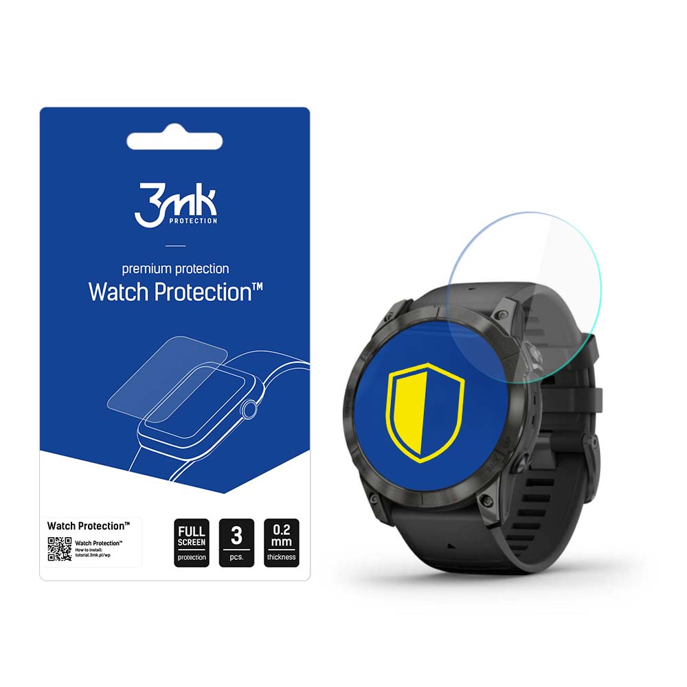 Garmin Epix Pro 2:a generationen 51 mm – 3mk Watch Protection™ v. FlexibleGlass Lite