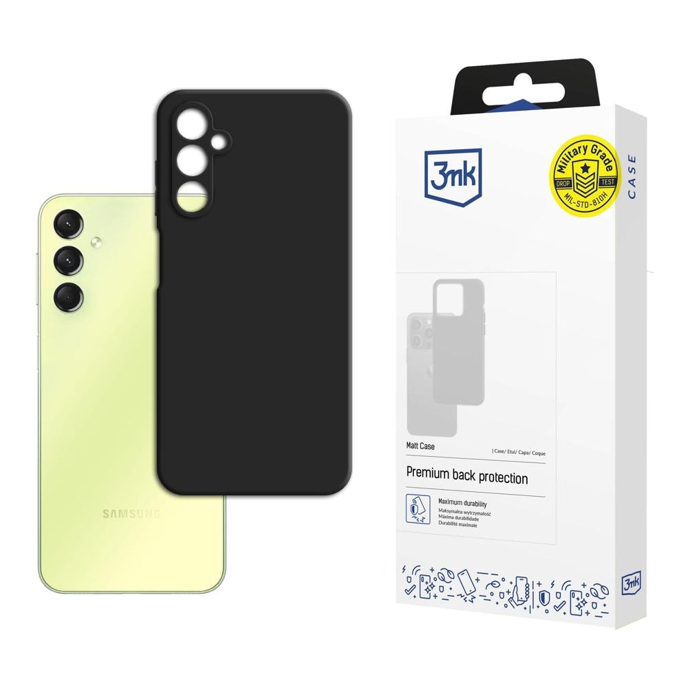 Samsung Galaxy A25 5G – 3mk matt skal, svart