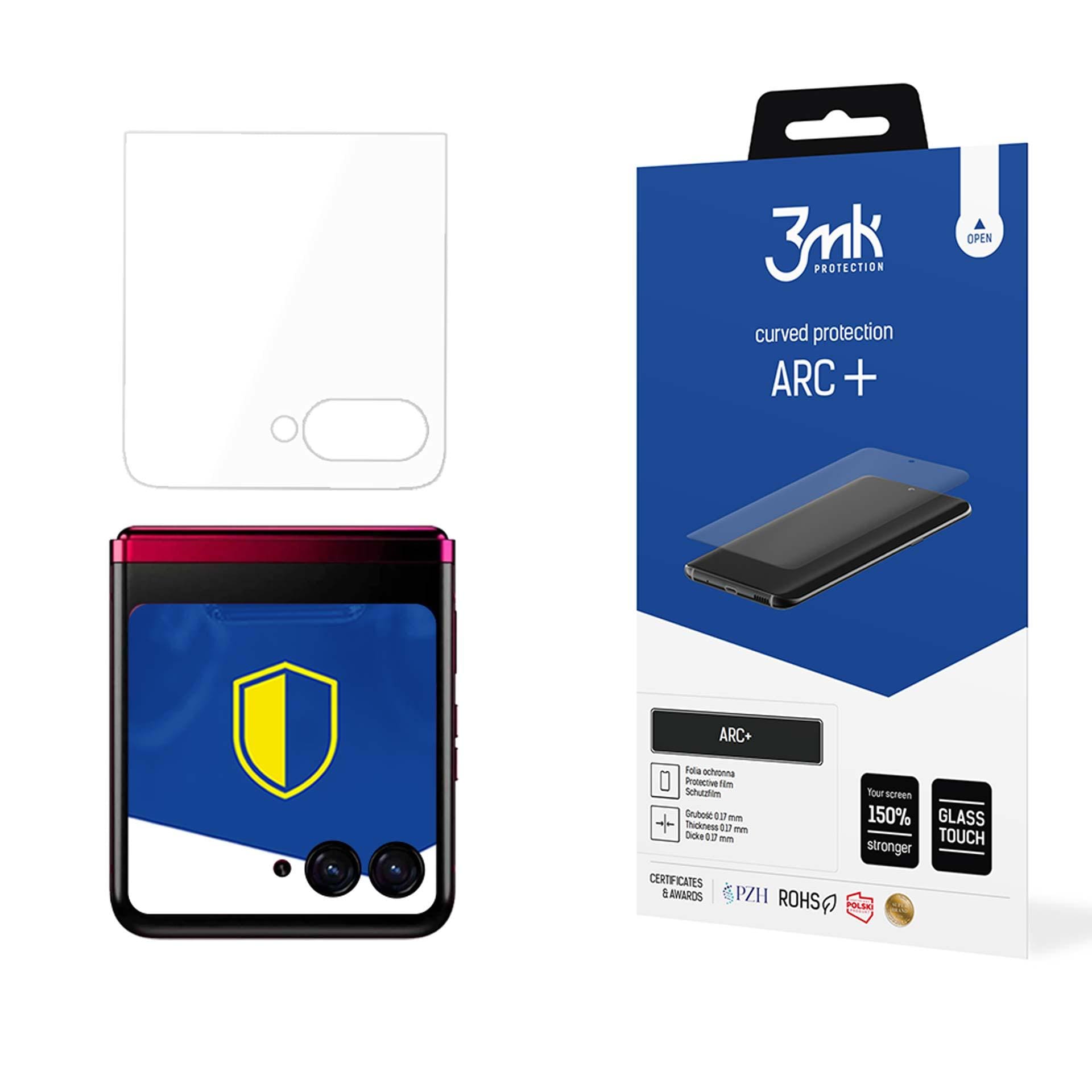 Motorola Razr 40 Ultra (framsida) – 3mk ARC+
