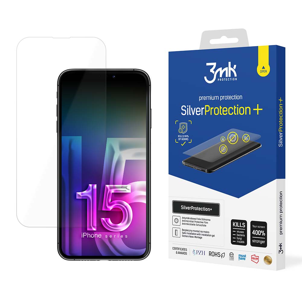 Apple iPhone 15 – 3mk SilverProtection+