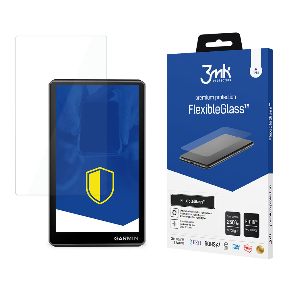 3mk FlexibleGlass™ hybridglas för Garmin Zumo XT2