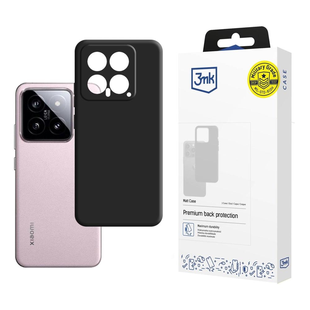 3mk matt skal till Xiaomi 14 – svart