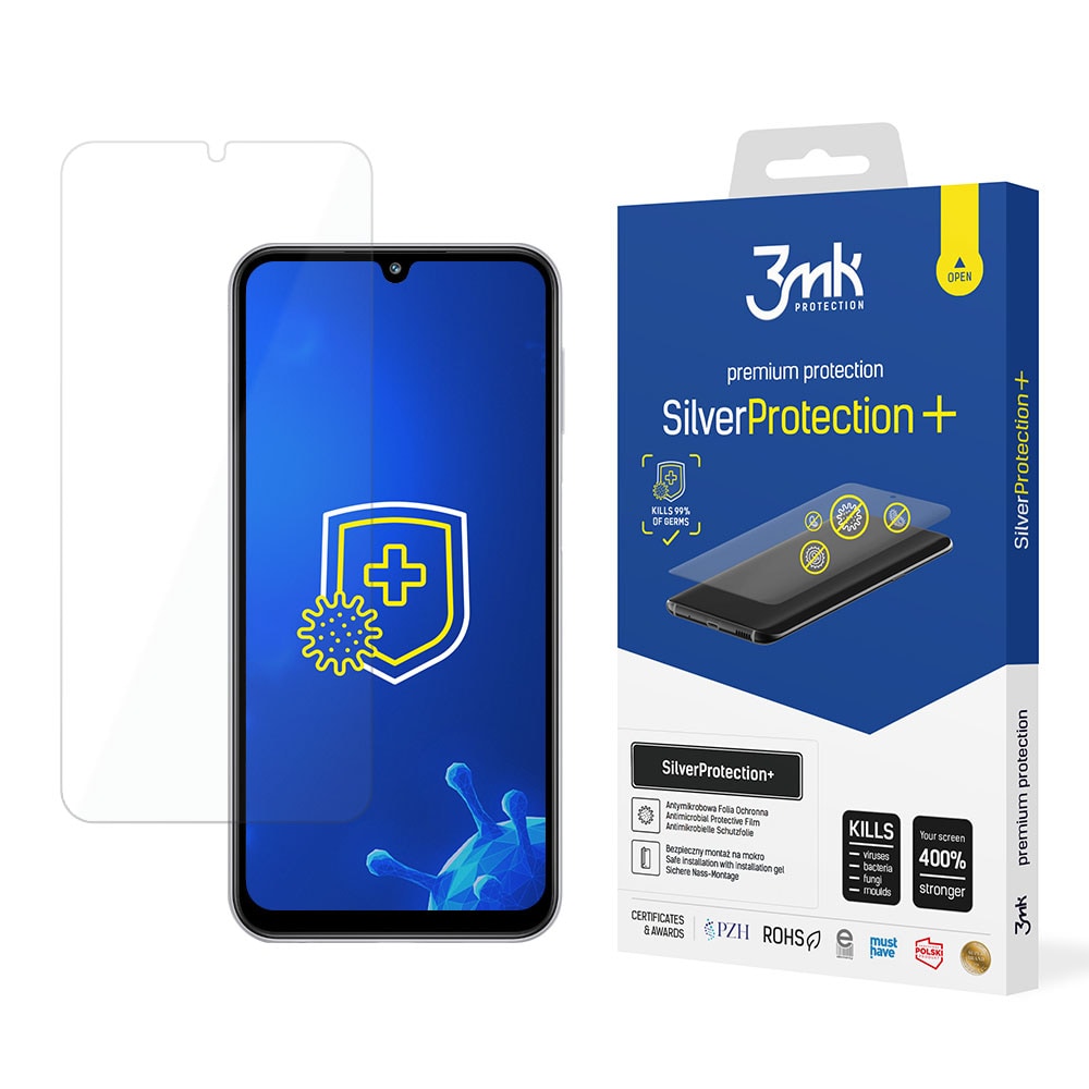3mk SilverProtection+ skyddsfilm för Samsung Galaxy M34 5G