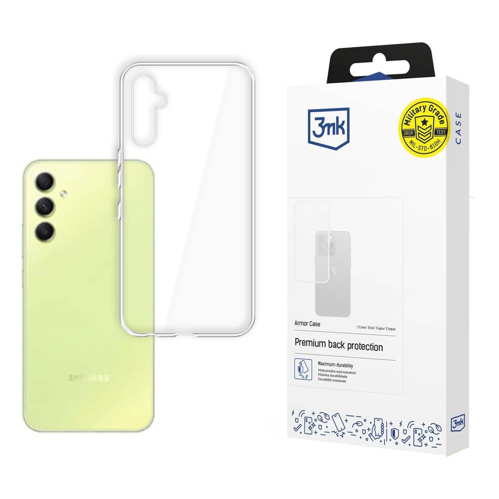 3mk Armor-fodral till Samsung Galaxy A55 5G – genomskinligt