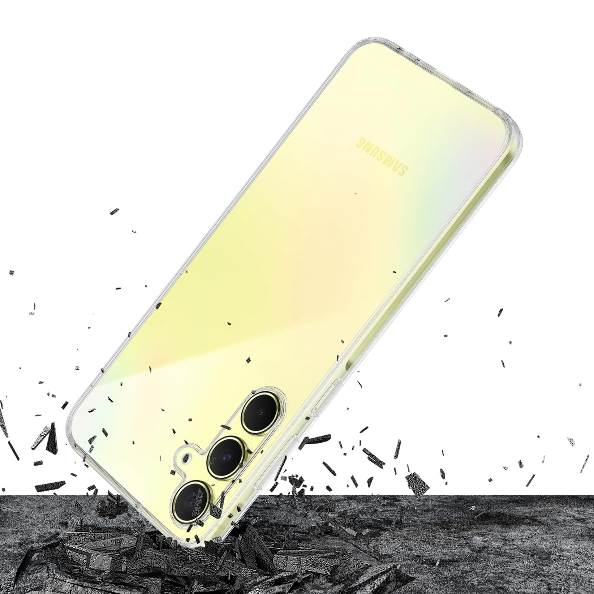 3mk gennemsigtigt cover til Samsung Galaxy A55 5G – gennemsigtigt