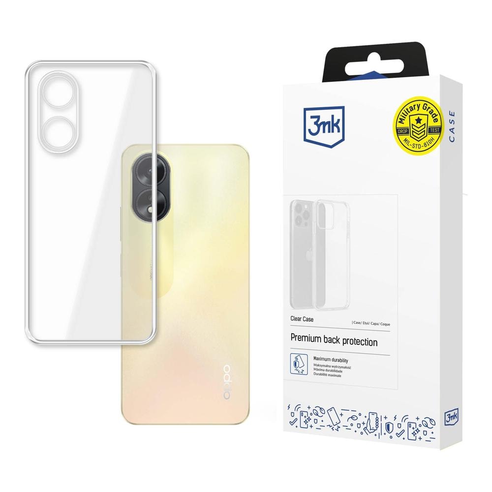 3mk genomskinligt skal till Oppo A38 – transparent