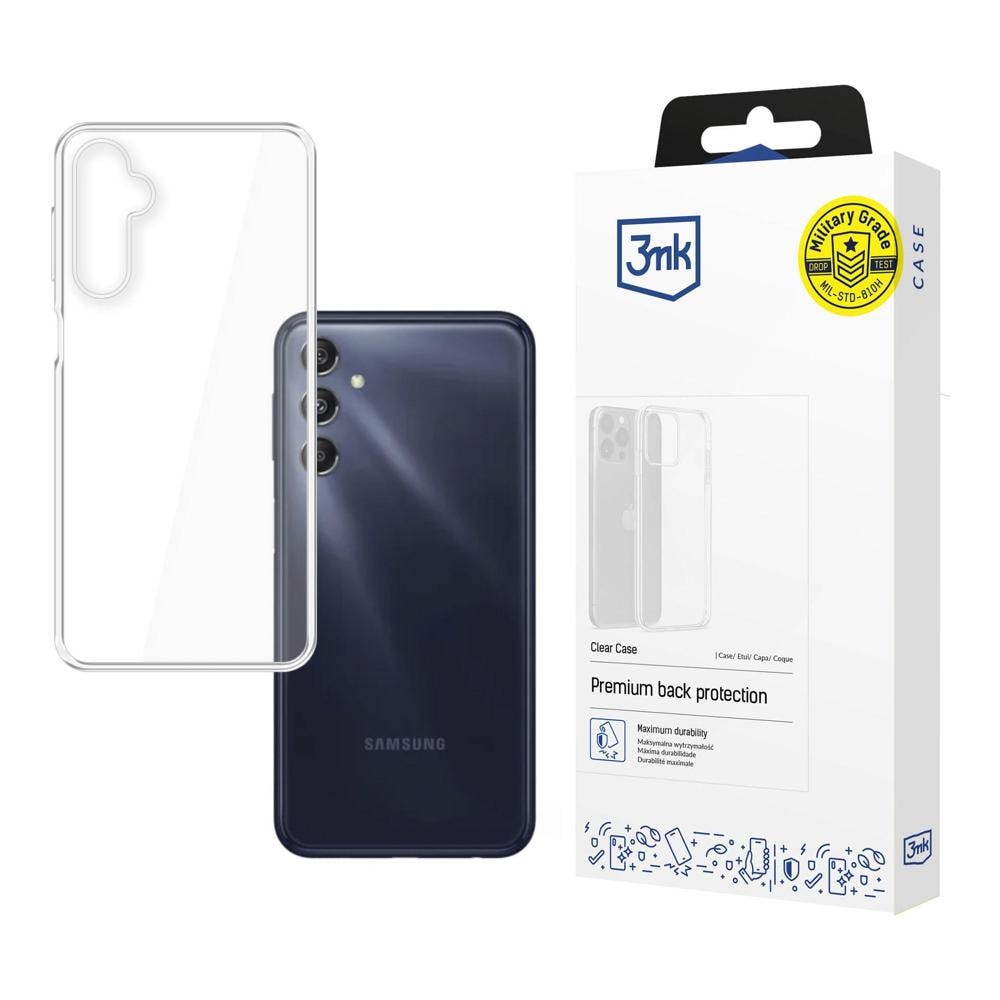 3mk genomskinligt skal till Samsung Galaxy M34 5G – transparent