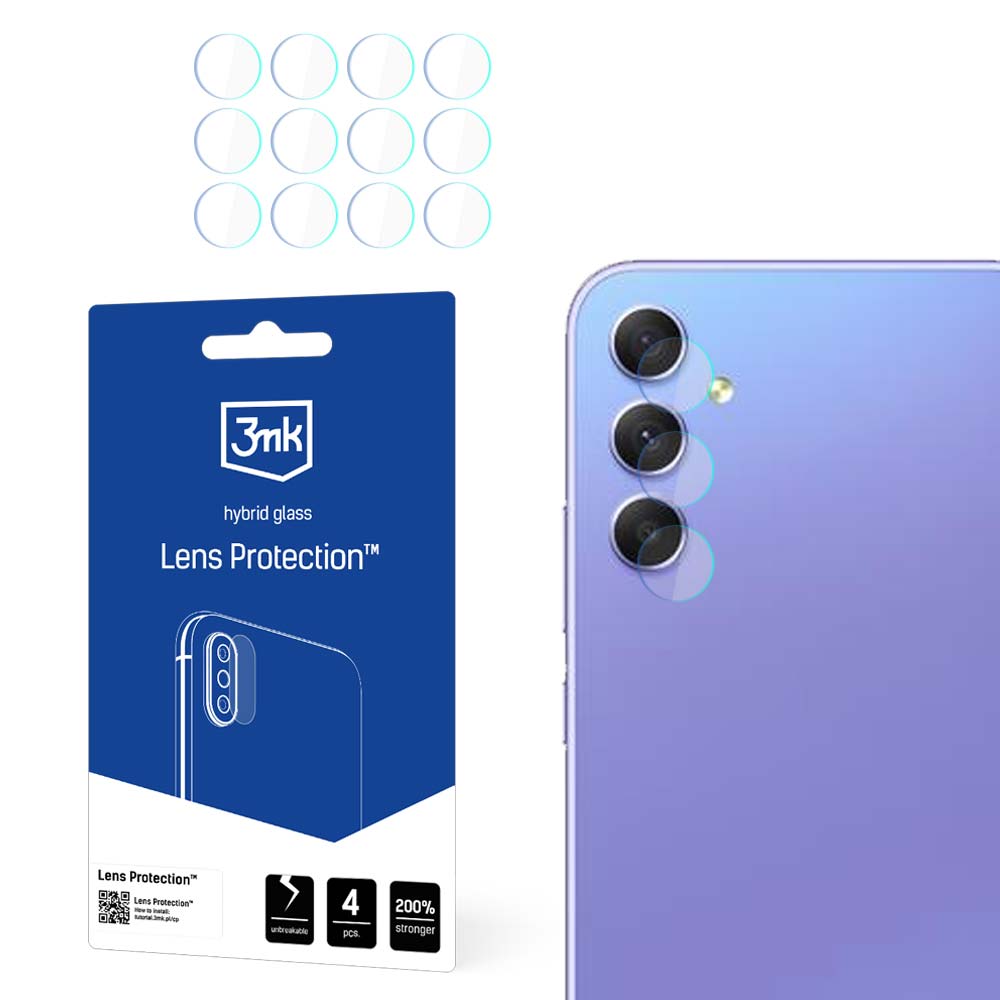 3mk Lens Protection™ hybridkameraglas för Samsung Galaxy A35 / A55 5G