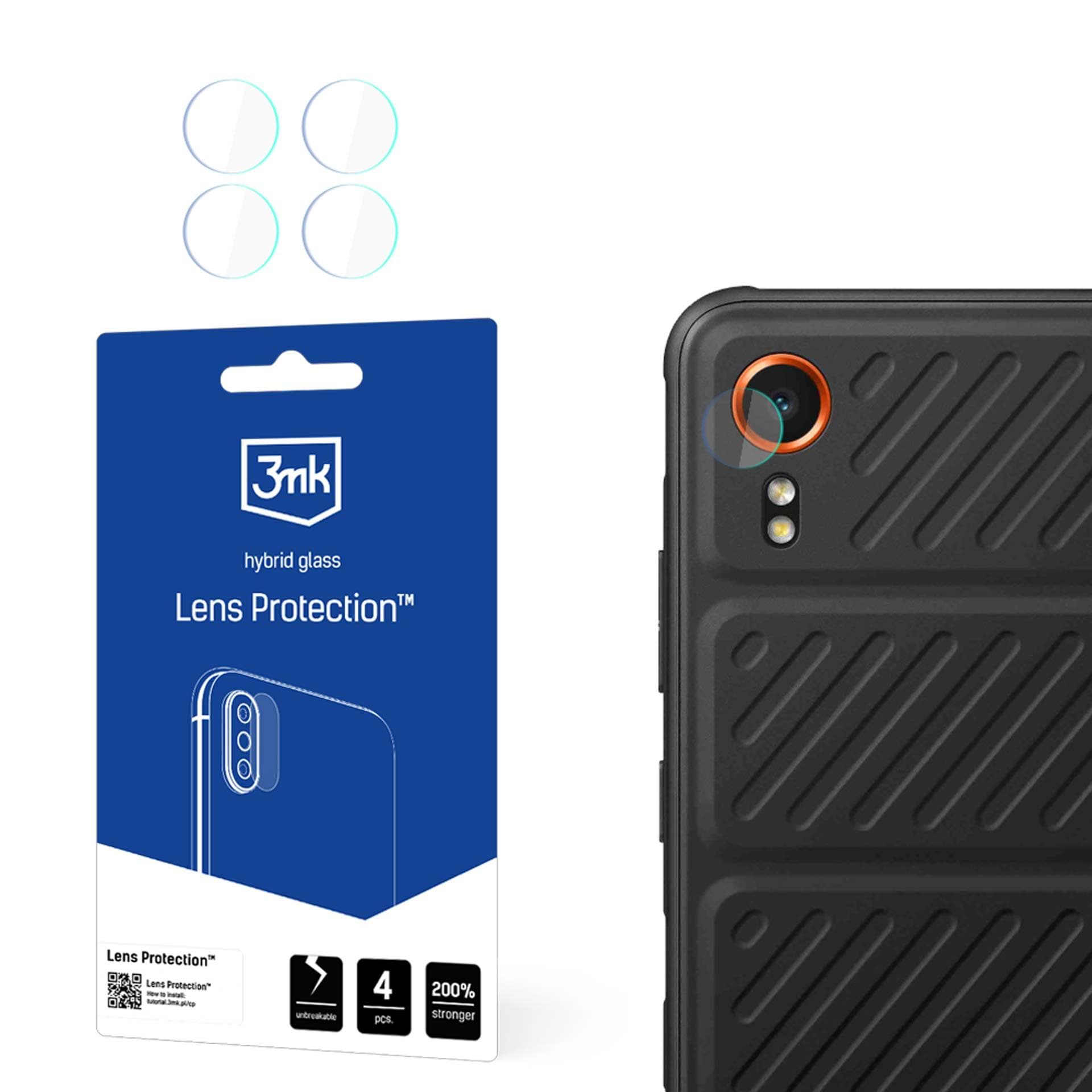 3mk Lens Protection™ hybridkameraglas till Samsung Galaxy XCover 7