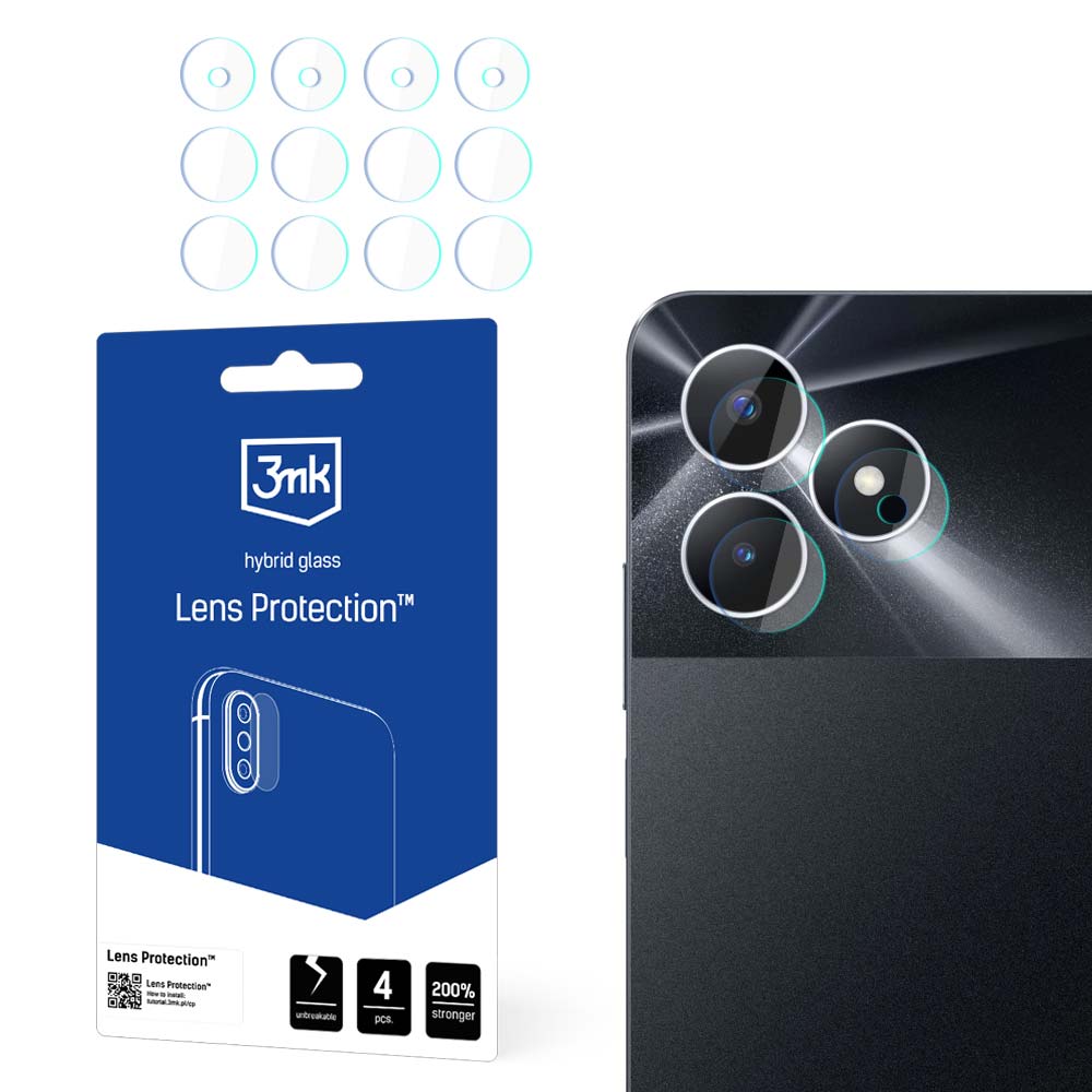 3mk Lens Protection™ hybridkameraglas till Realme Note 50
