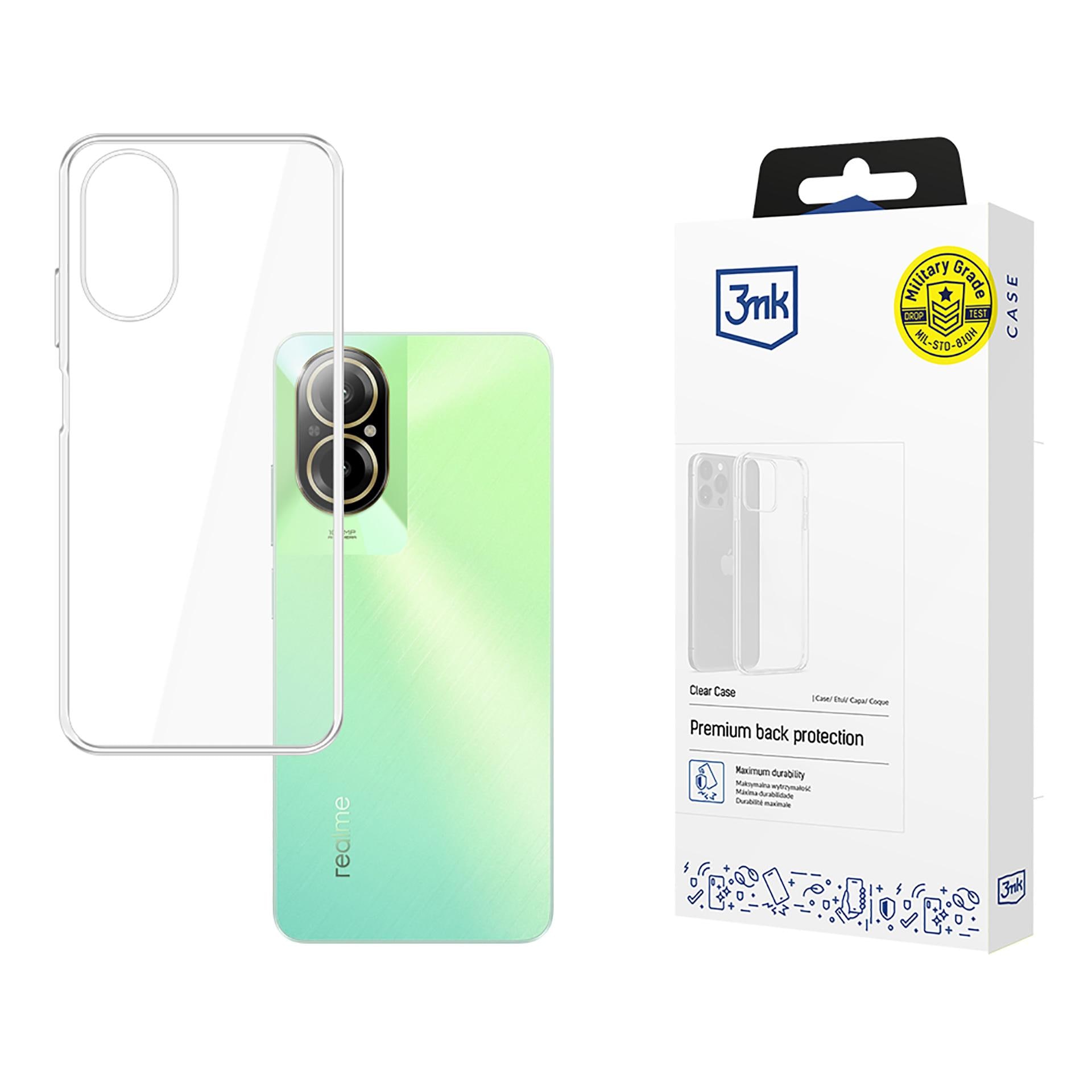 3mk genomskinligt skal till Xiaomi Realme C67 – transparent