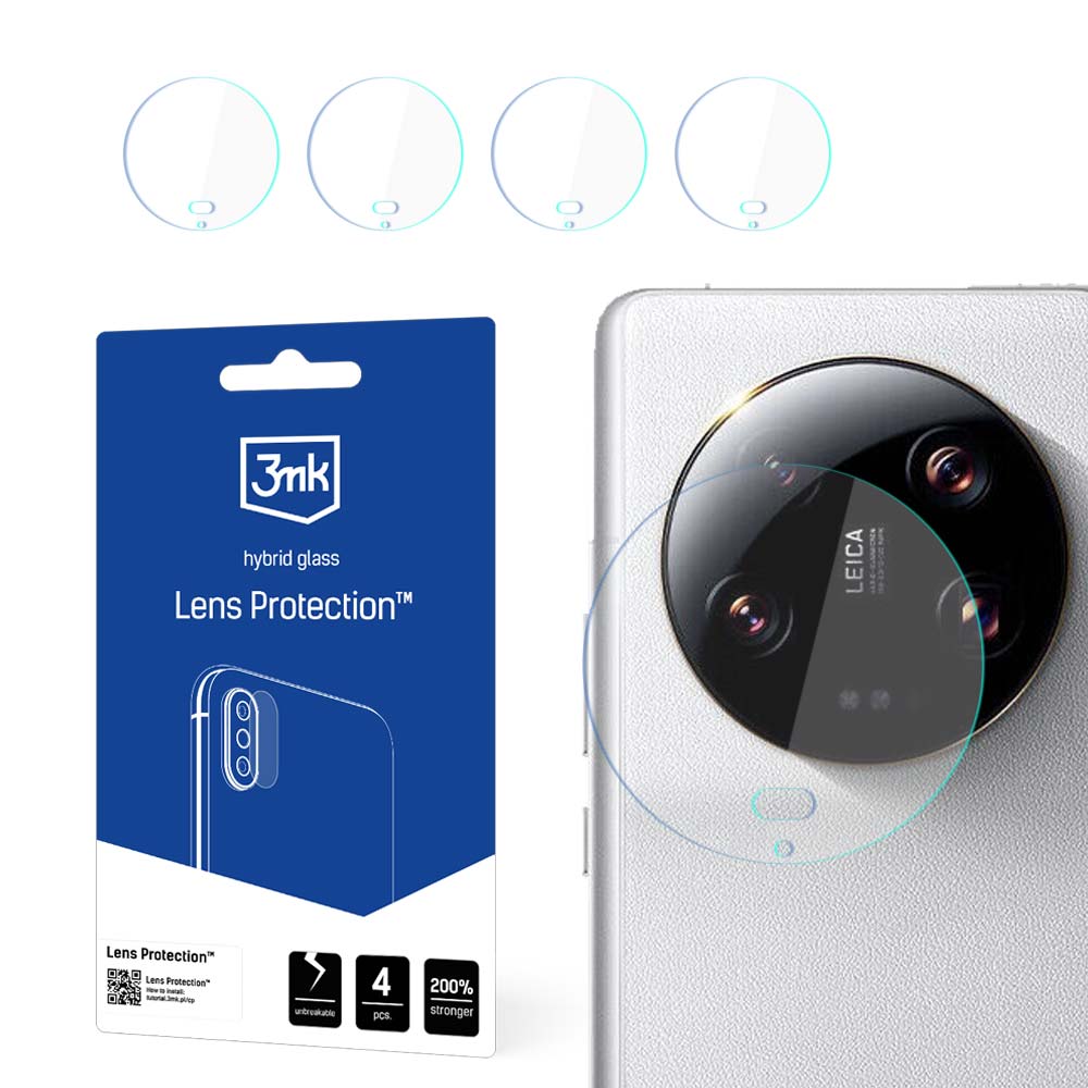 3mk Lens Protection™ hybridkameraglas för Xiaomi 14 Ultra
