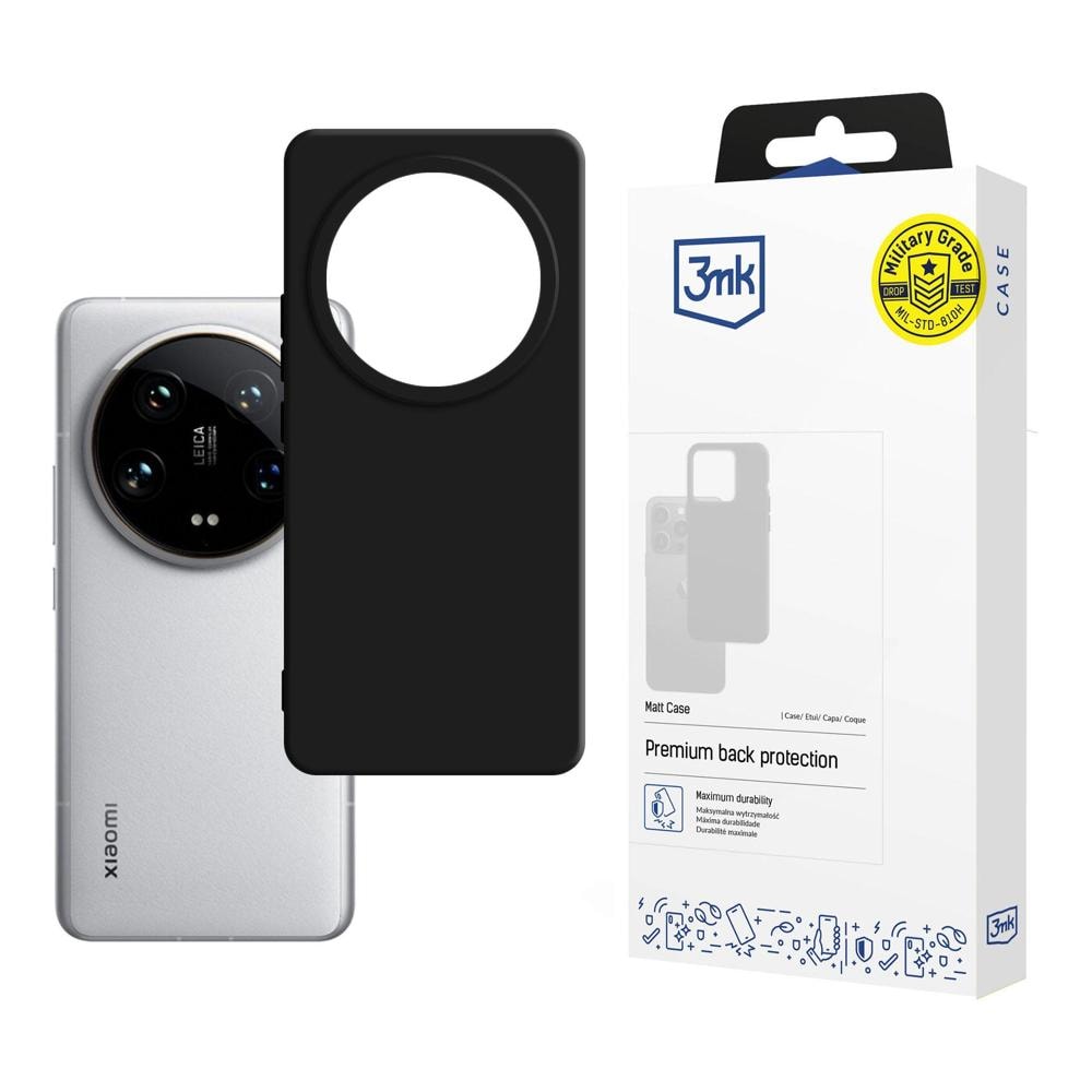 3mk matt skal till Xiaomi 14 Ultra – svart