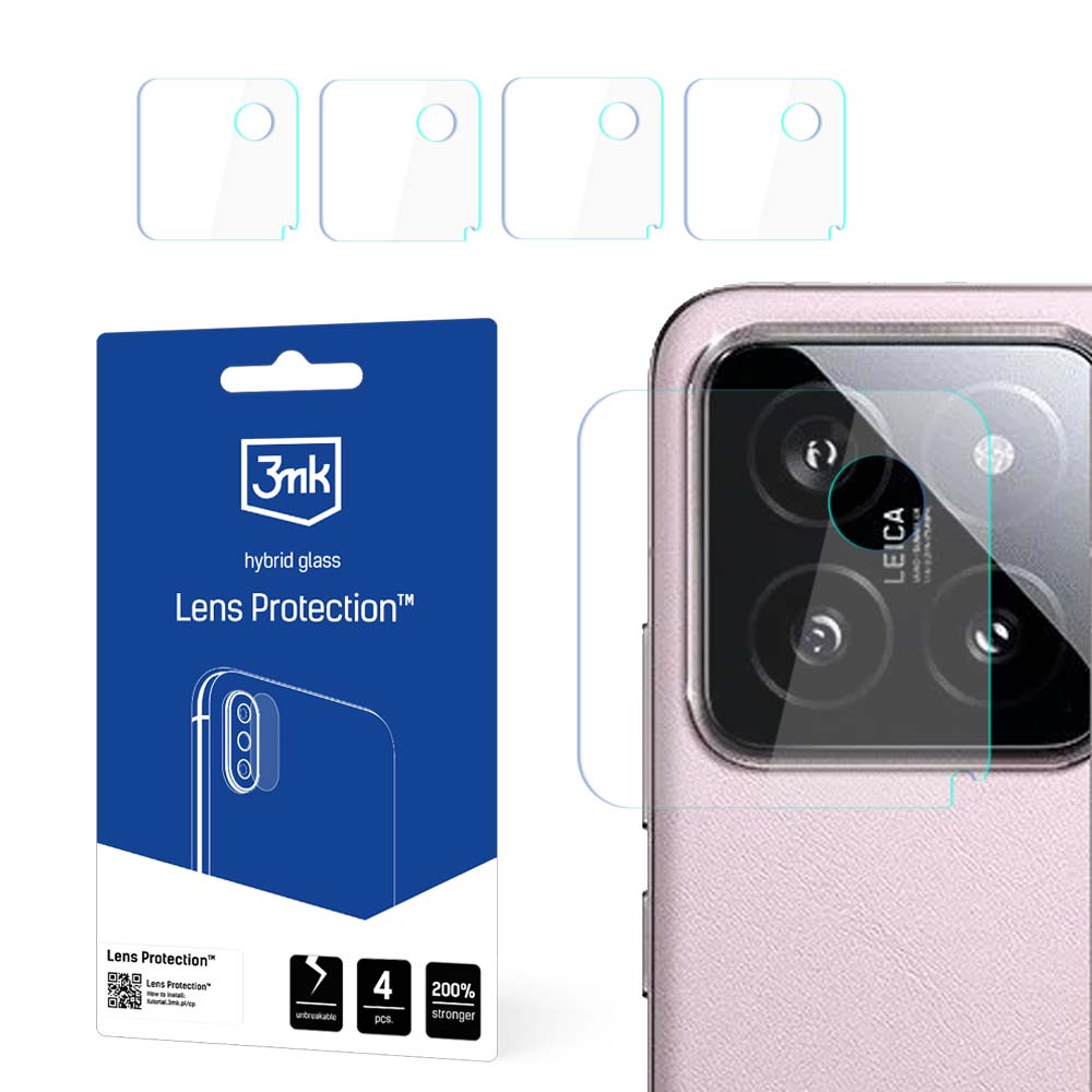 3mk Lens Protection™ hybridkameraglas för Xiaomi 14