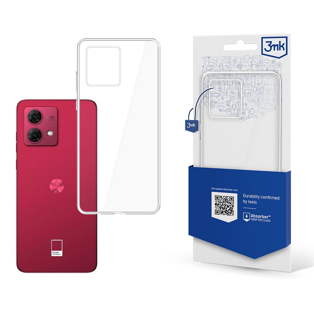 3mk genomskinligt skal till Motorola Moto G84 5G – transparent
