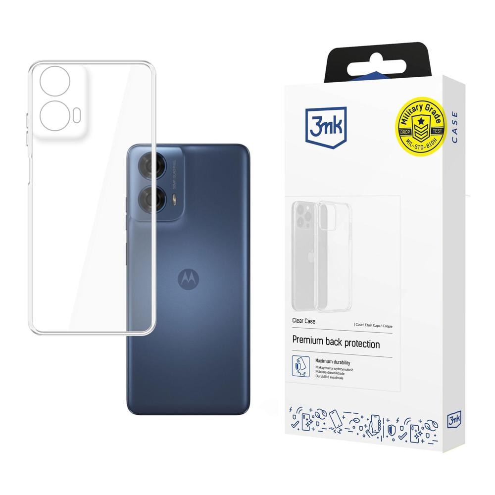 3mk genomskinligt skal till Motorola Moto G24 Power – transparent