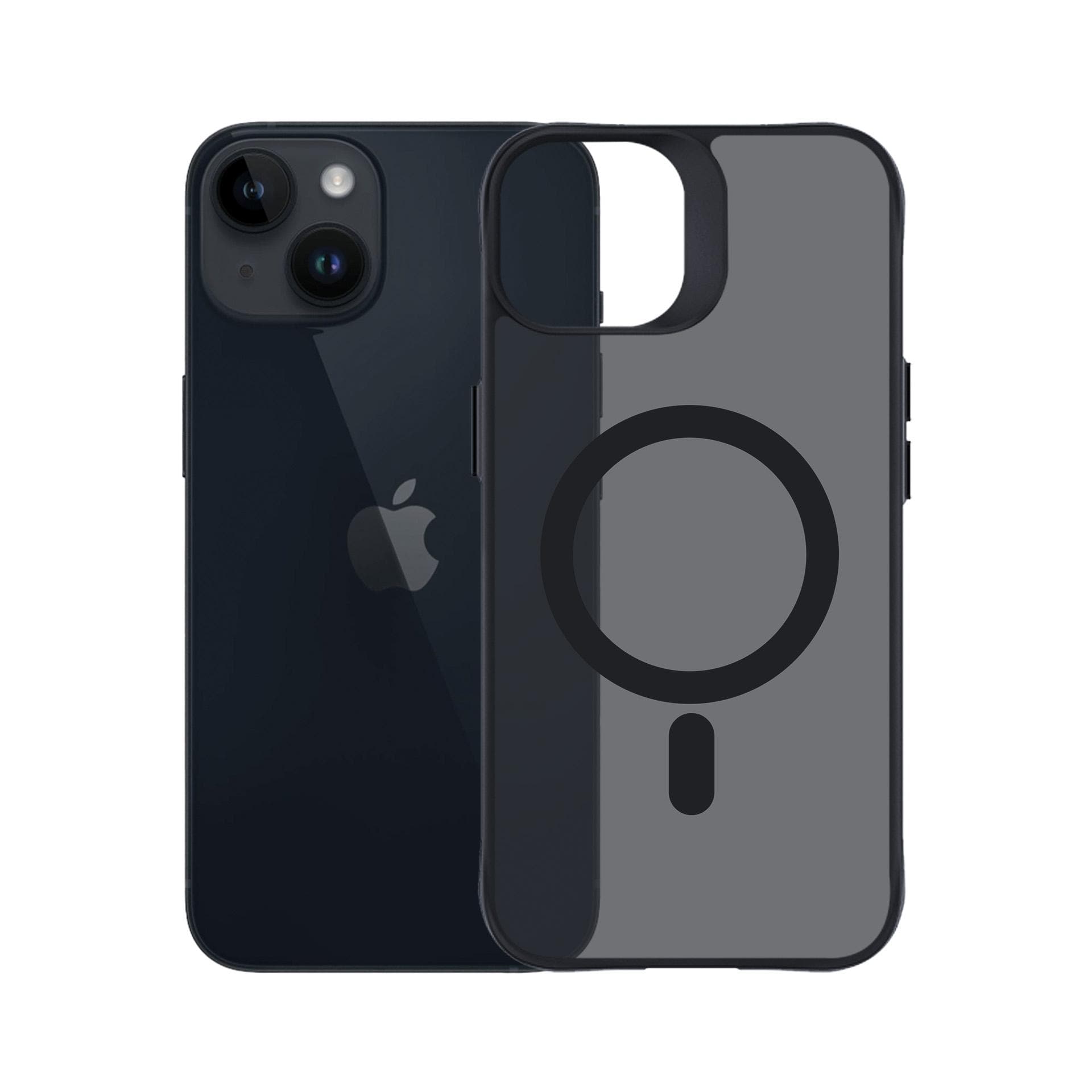 3mk Smoke MagCase med MagSafe för iPhone 13 / 14 – halvgenomskinligt