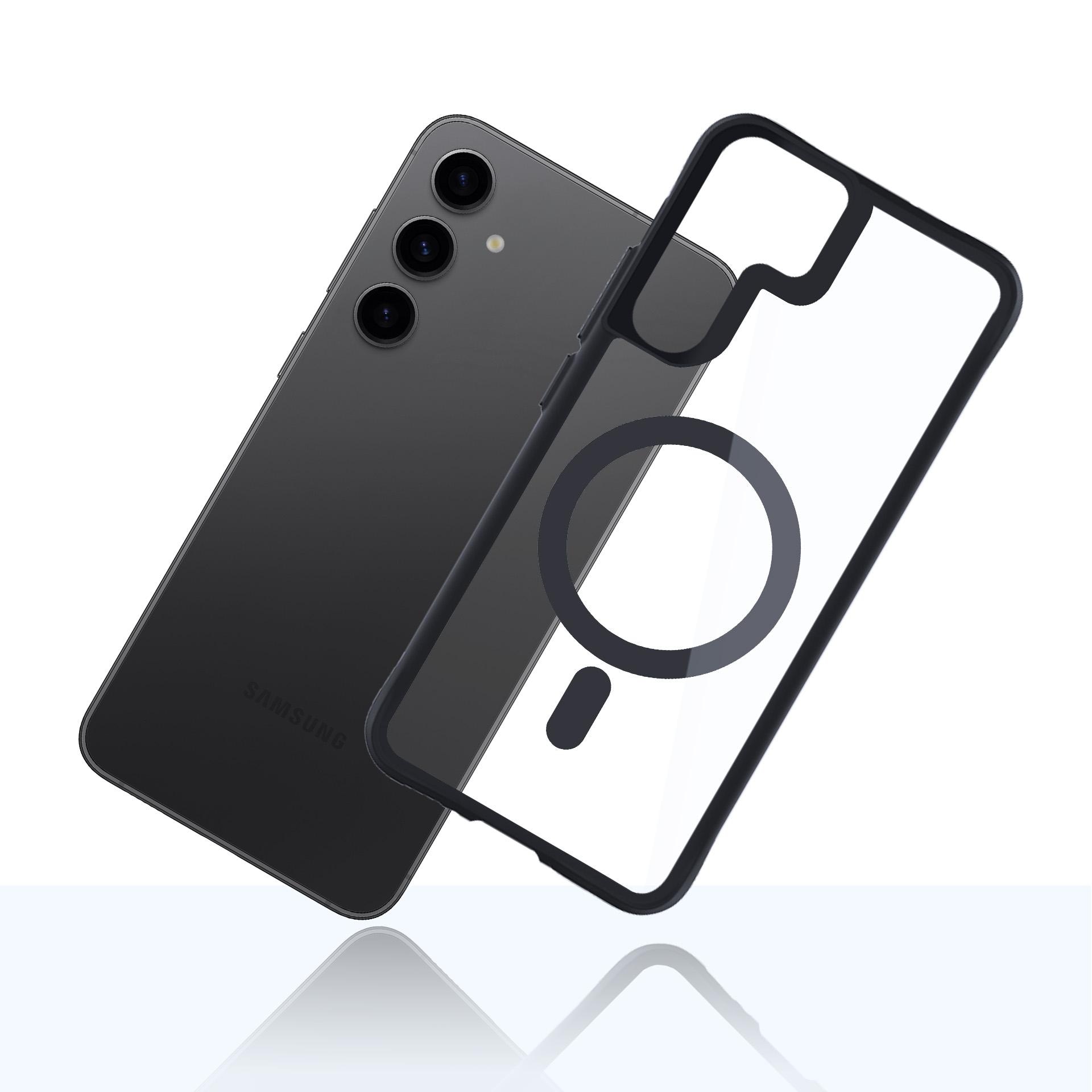 3mk Satin Armor MagCase för Samsung Galaxy S24 – Transparent