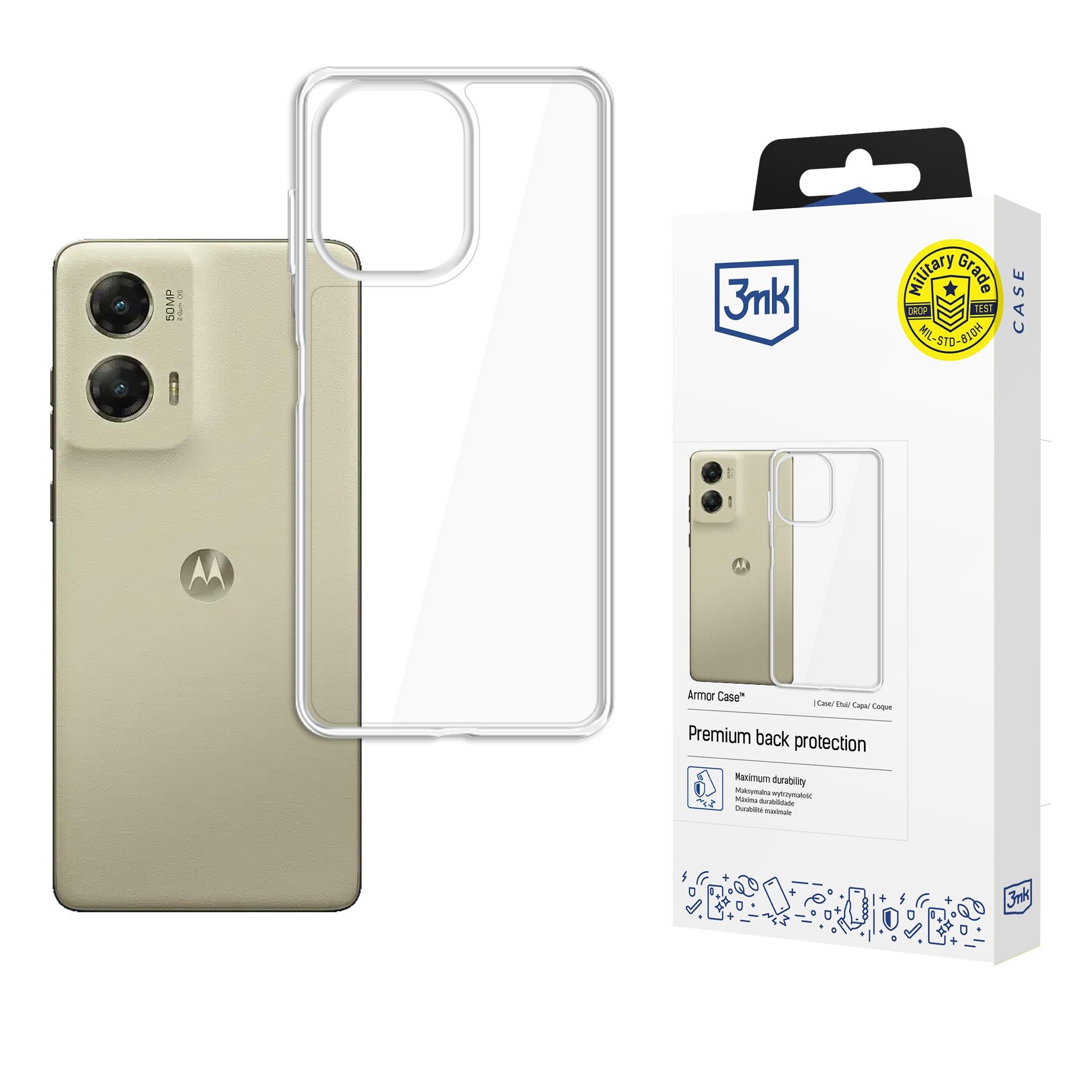 3mk Armor-fodral till Motorola Moto G Stylus 2024 – genomskinligt