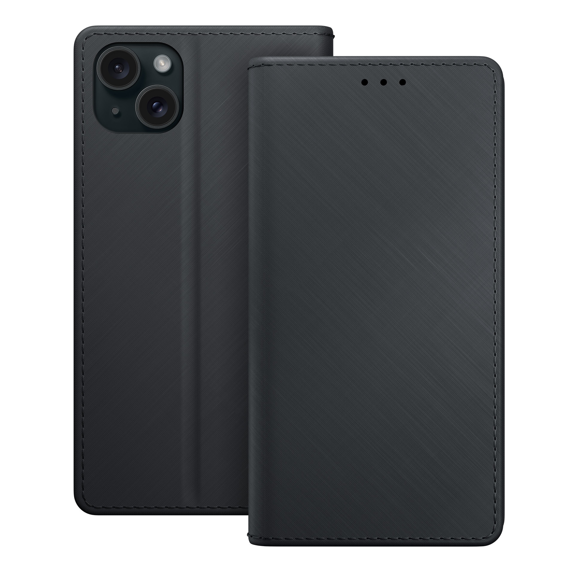 3mk-lommebogset til iPhone 14 Plus – Sort