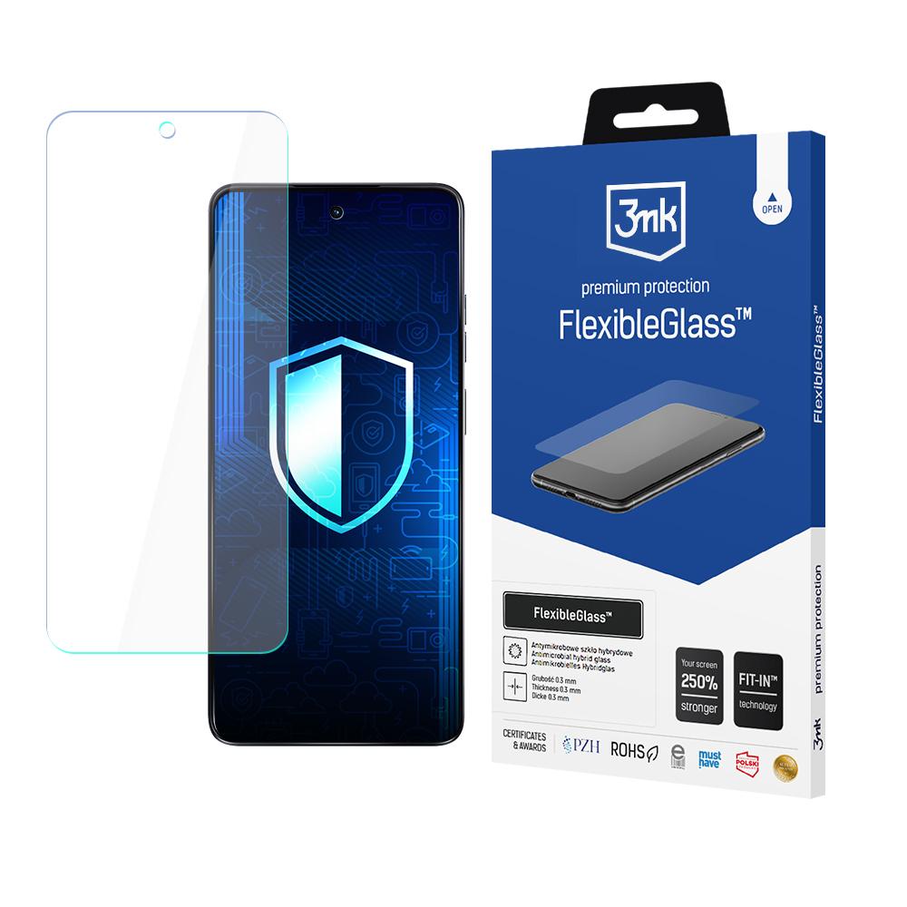 Härdat glas 3mk FlexibleGlass till Motorola Moto G24 Power