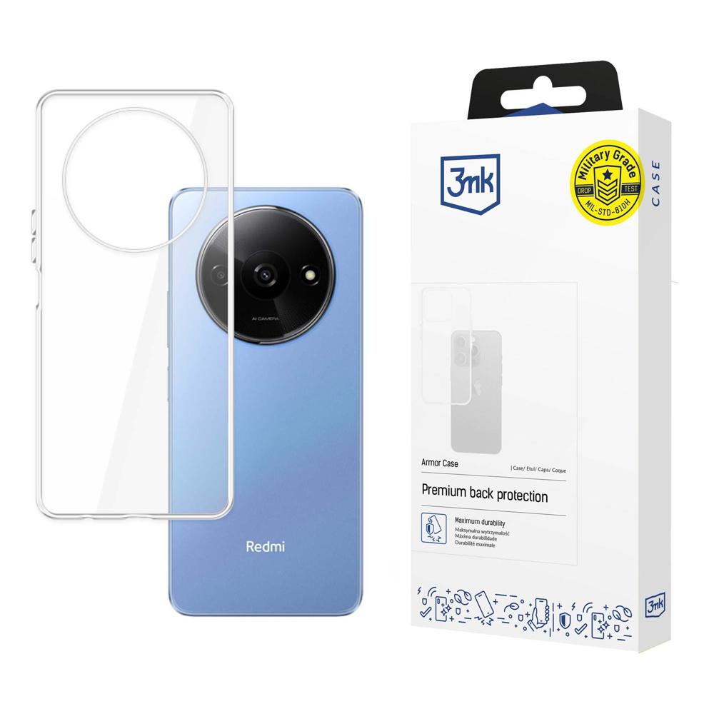 3mk Armor-fodral för Xiaomi Redmi A3 – genomskinligt