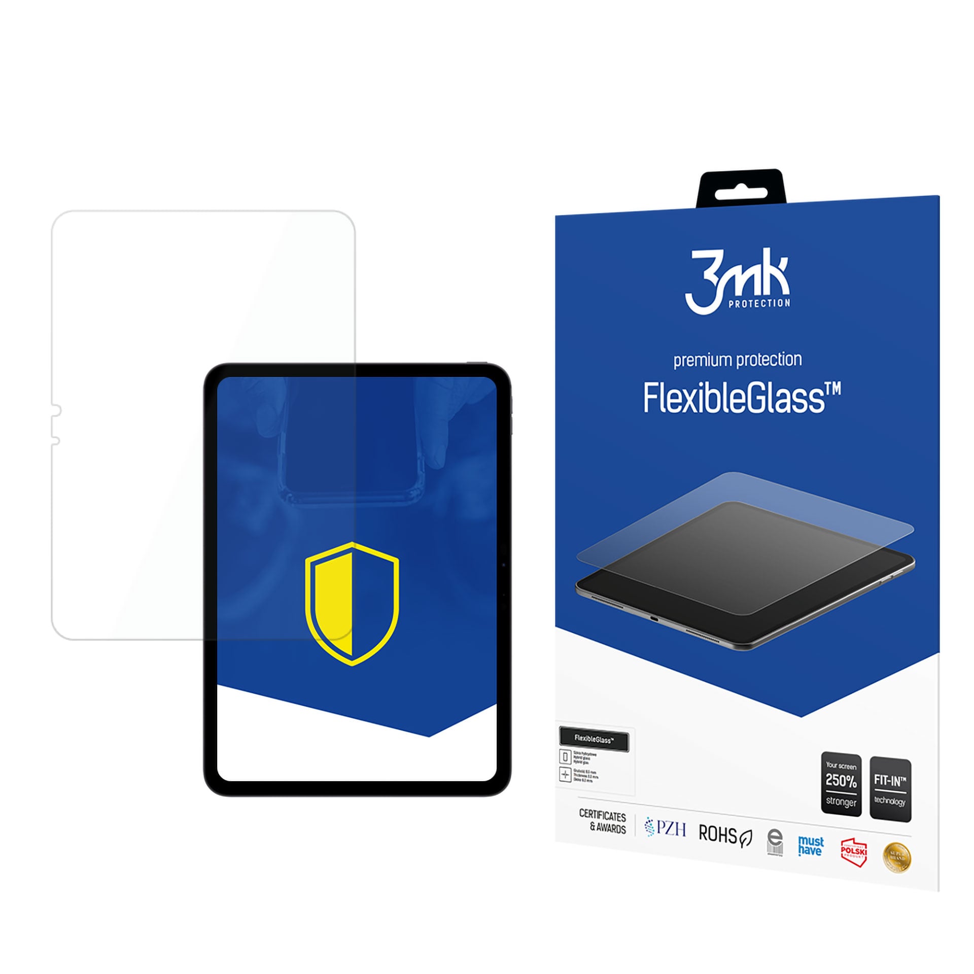 Härdat glas 3mk FlexibleGlass för iPad Pro 11 tum 2024