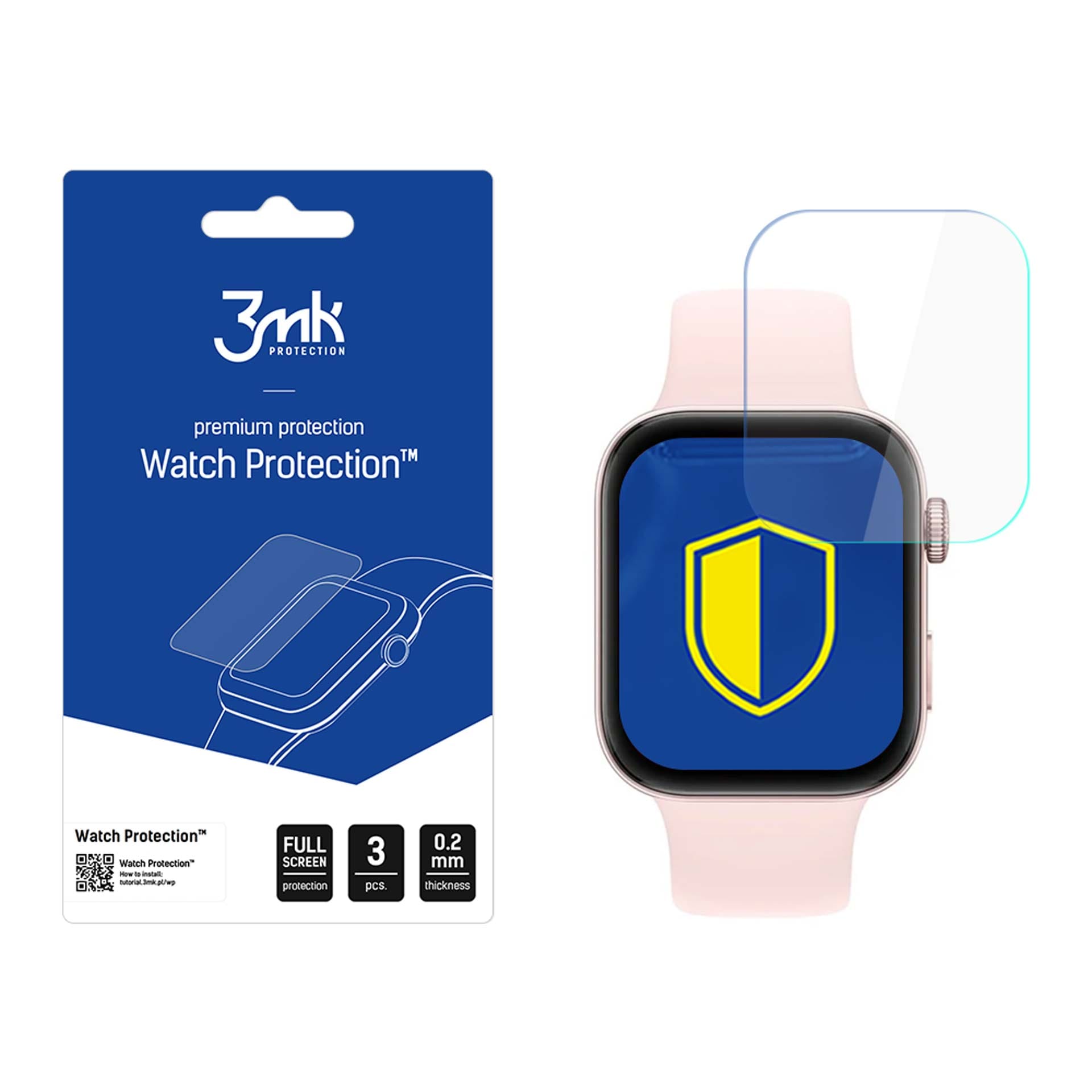 3mk Watch Protection ARC-skyddsfilm för Huawei Watch Fit 3