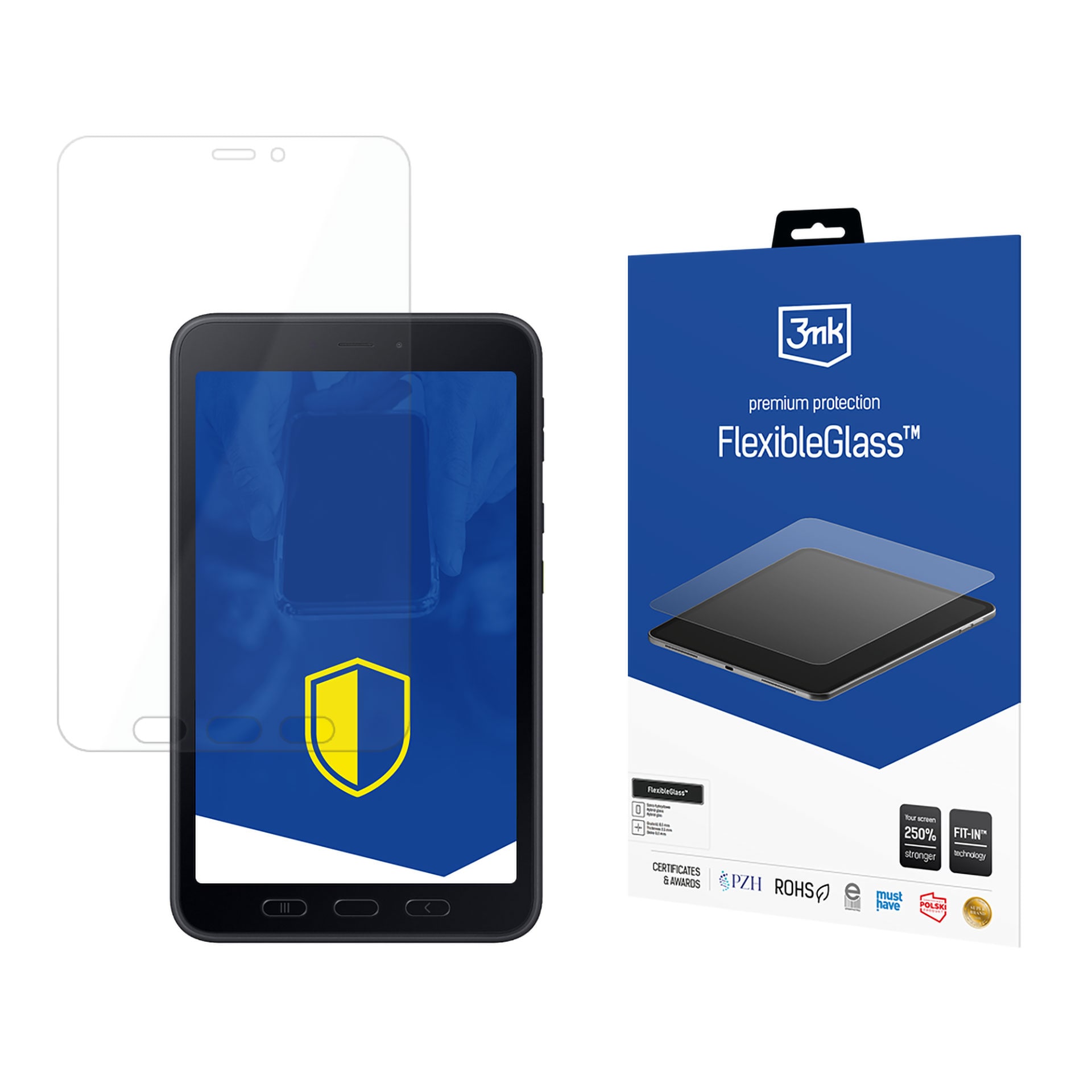 Härdat glas 3mk FlexibleGlass till Samsung Galaxy Tab Active 5