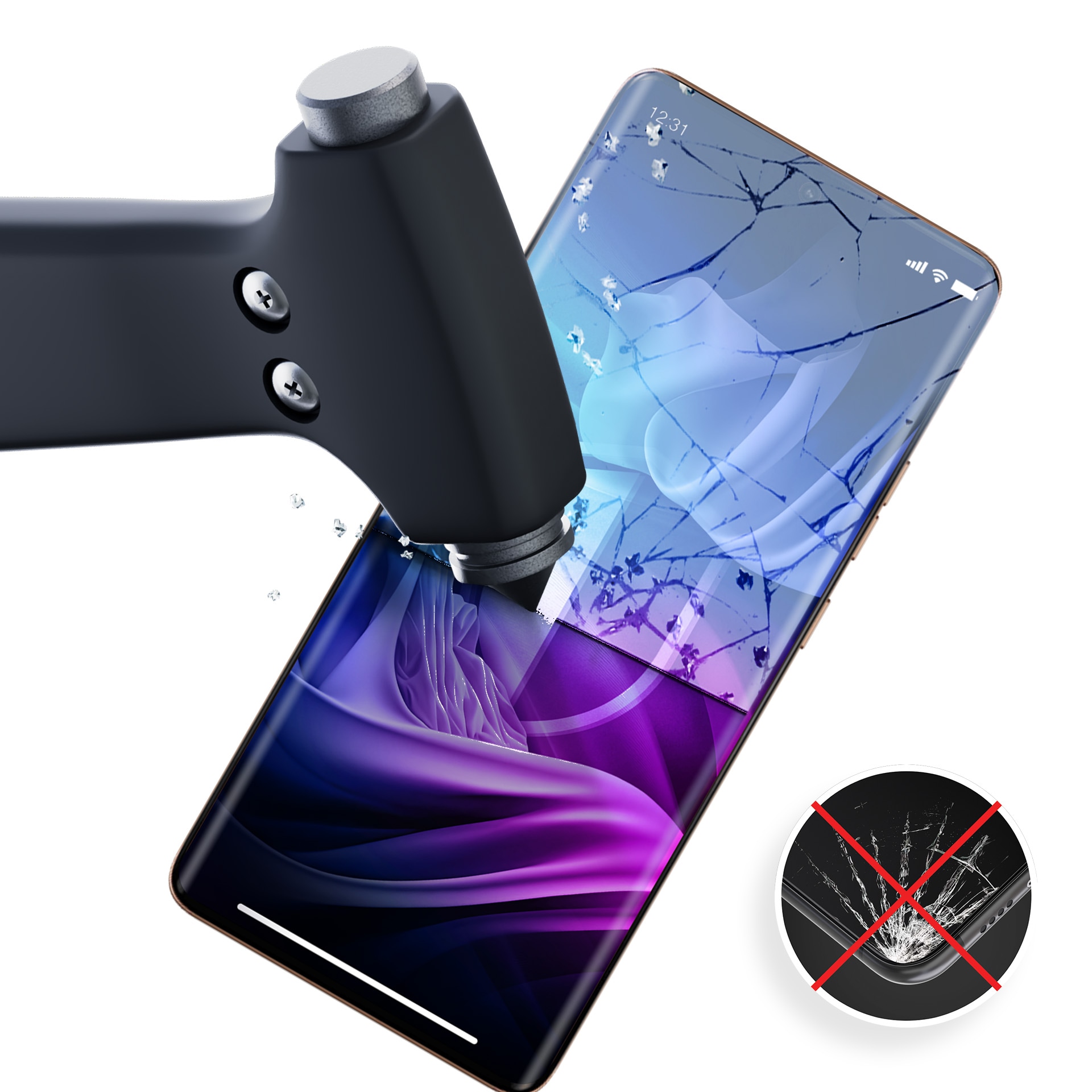 3mk Silky Matt Pro – matt skyddsfilm för Motorola Moto Edge 50 Ultra