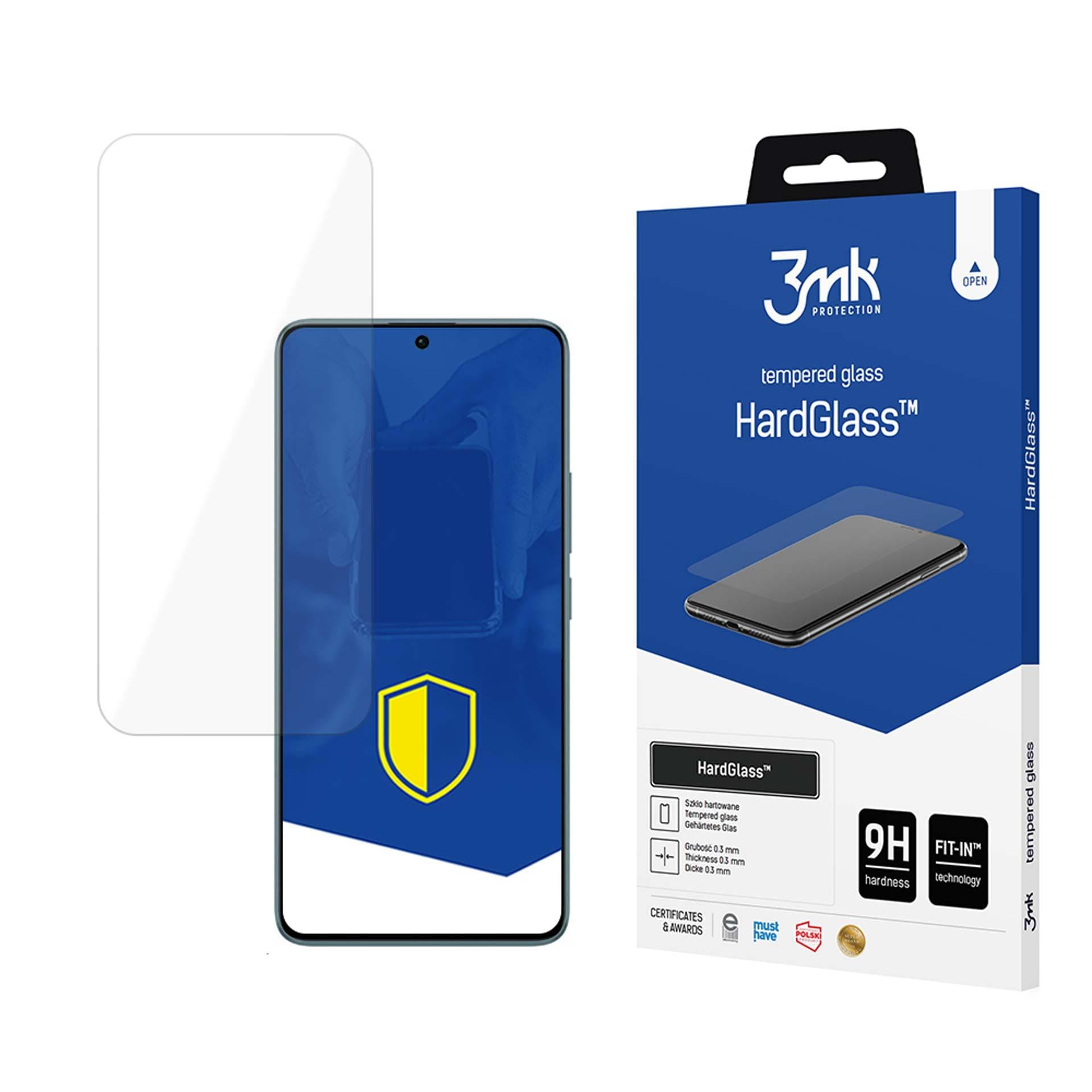 Härdat glas 3mk HardGlass™ till Xiaomi Redmi Note 13 Pro 5G