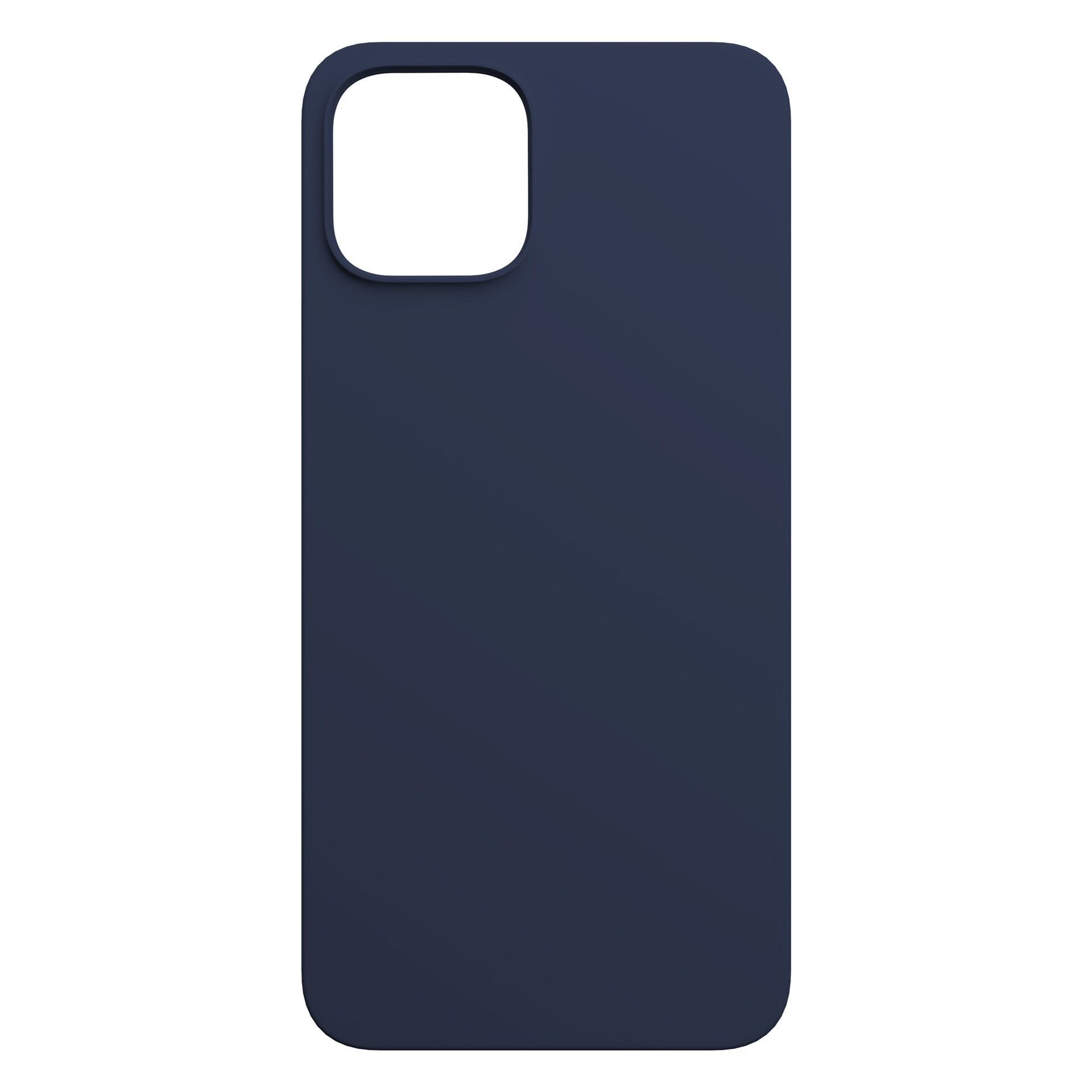 3mk silikoneetui til iPhone 15 Plus – marineblå