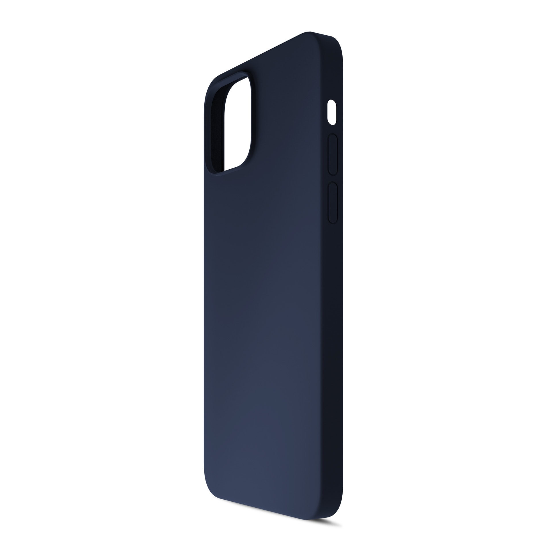 3mk silikoneetui til iPhone 15 Plus – marineblå