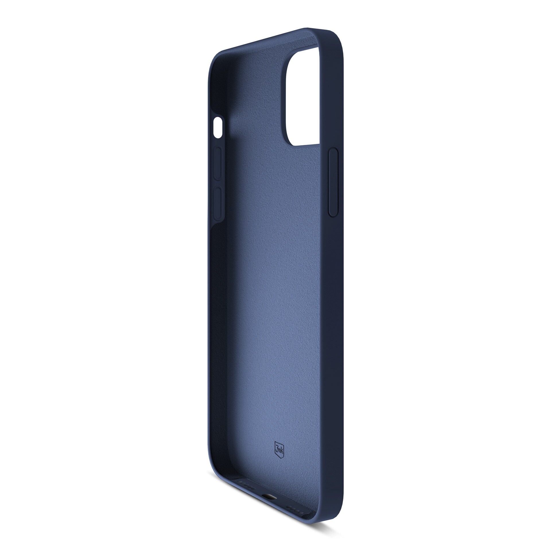 3mk silikoneetui til iPhone 15 Plus – marineblå